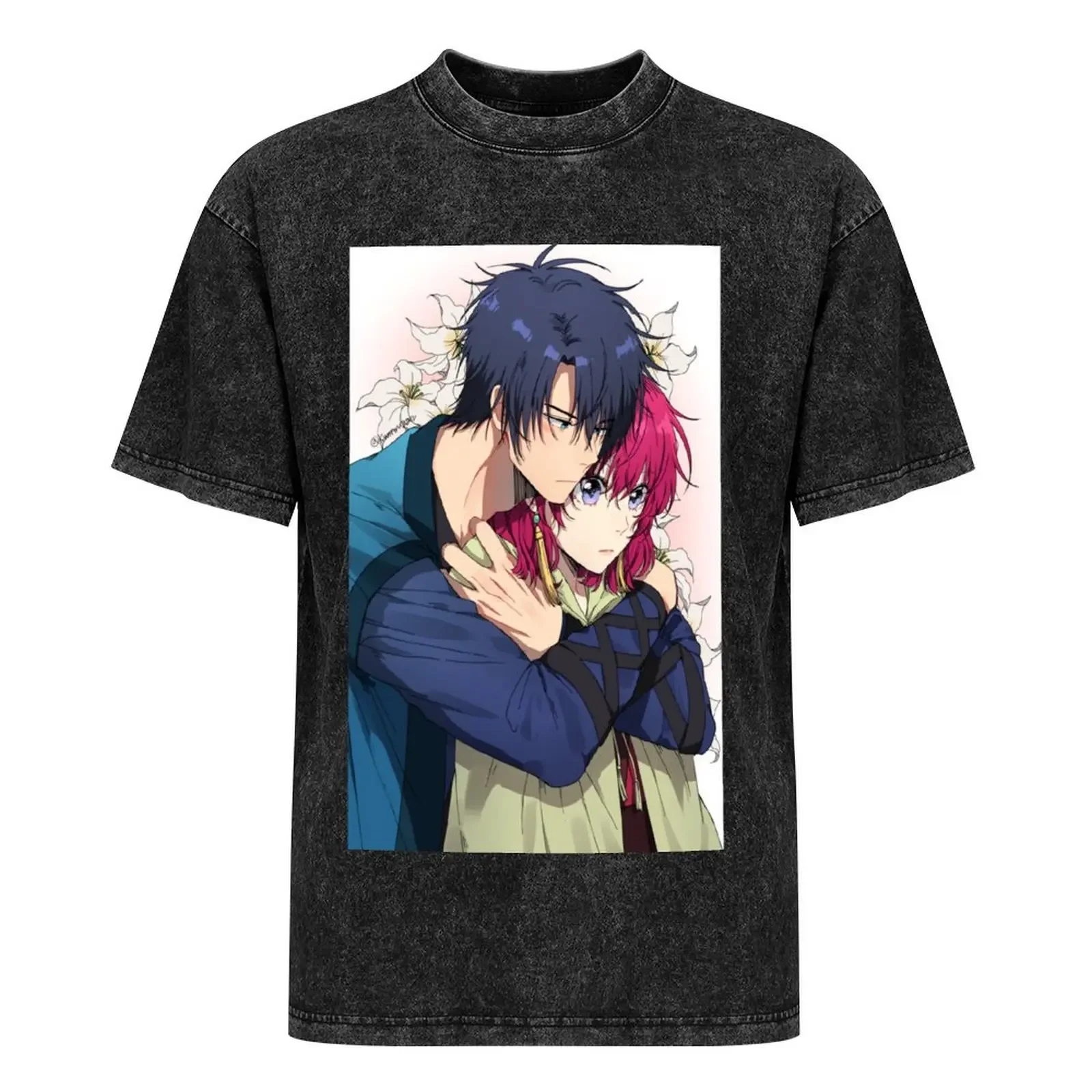 Футболка Akatsuki no Yona винтажные футболки большого размера мужские