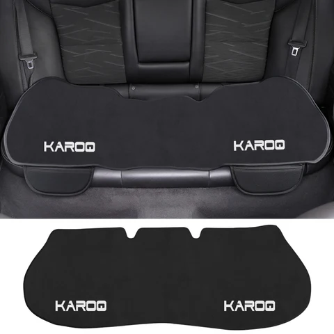 Автомобильная подушка для сиденья нескользящий чехол из ледяного шелка бархатный плюш для Skoda karoq аксессуары