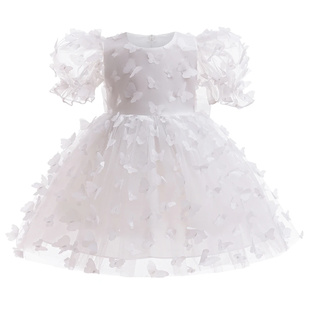 Детское праздничное платье принцессы для дня рождения девочек трехмерные