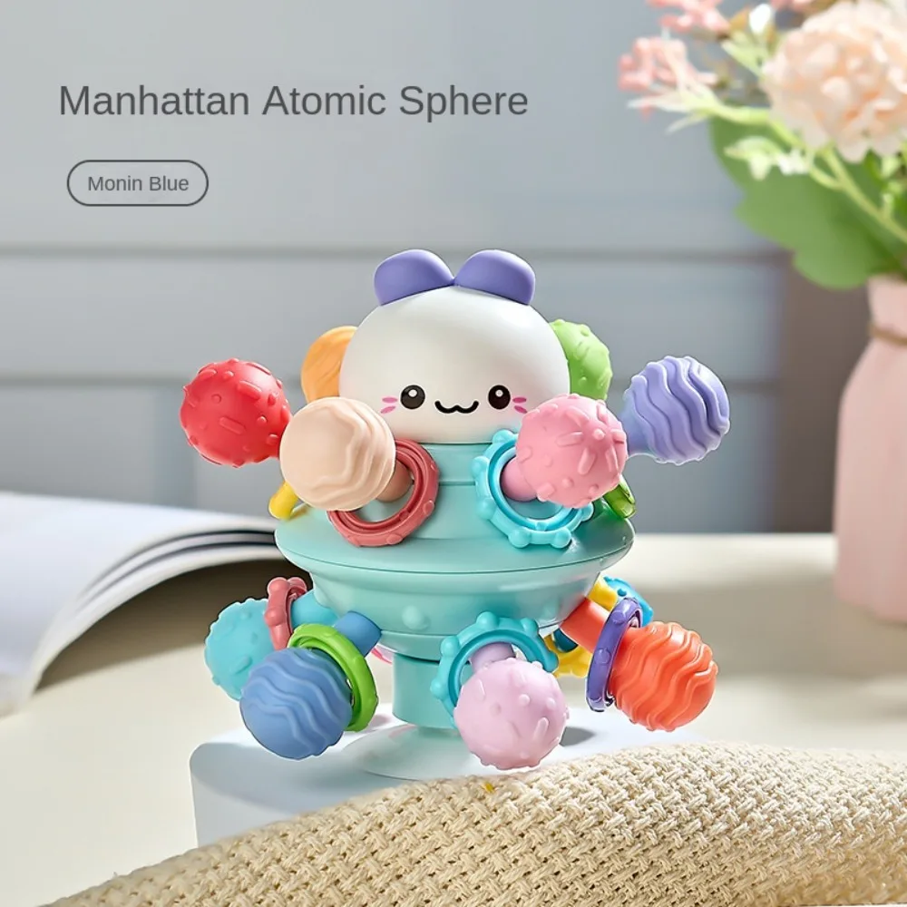 Пищевые детские сенсорные игрушки для прорезывания зубов красочные