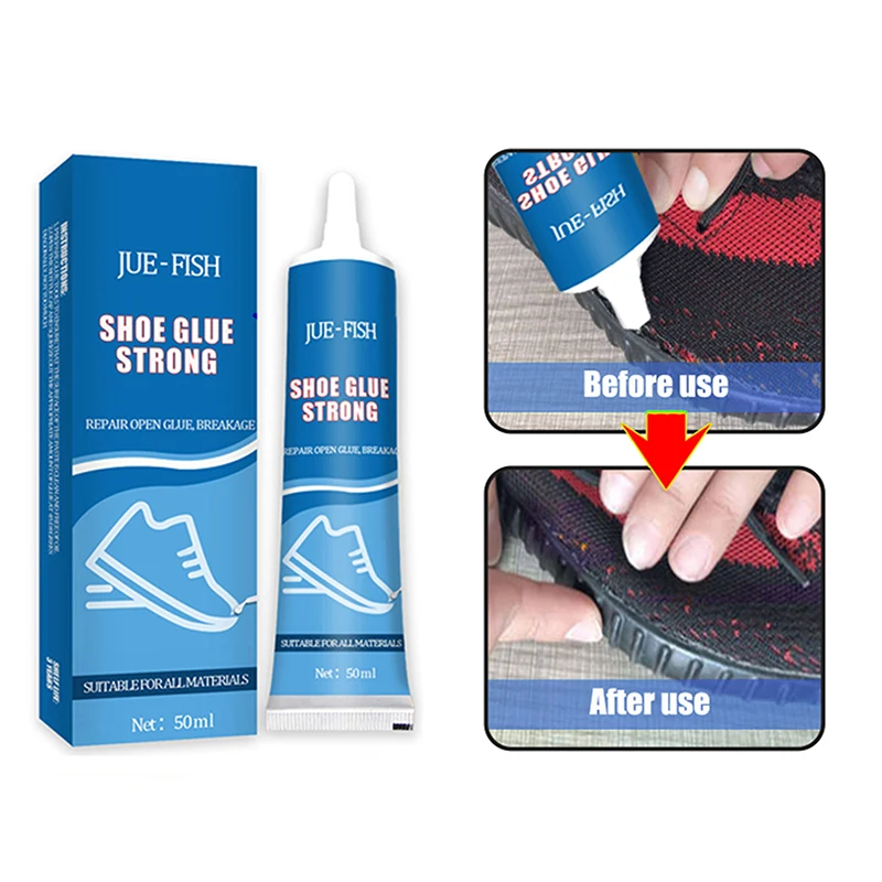 Super Strong Shoe Glue Adhesive Worn Shoes Repairing Glue Sneakers Boot Sole Bond Adhesive Shoemaker Fix Mending Liquid Tools
