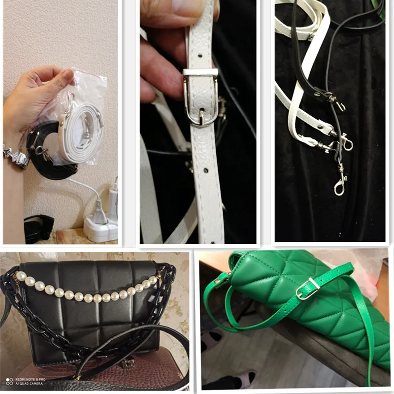 Leather Shoulder Bag Strap bag Handles Cross Body Strap Replacement Belt Bag Strap Shoulder Strap PU Leather Bag Shoulder Strap