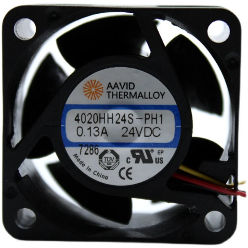 Фото AAVID 4020HH24S-PH1 DC 24 В 0,13 А 40x40x20 мм 3-проводной охлаждающий вентилятор для сервера №1