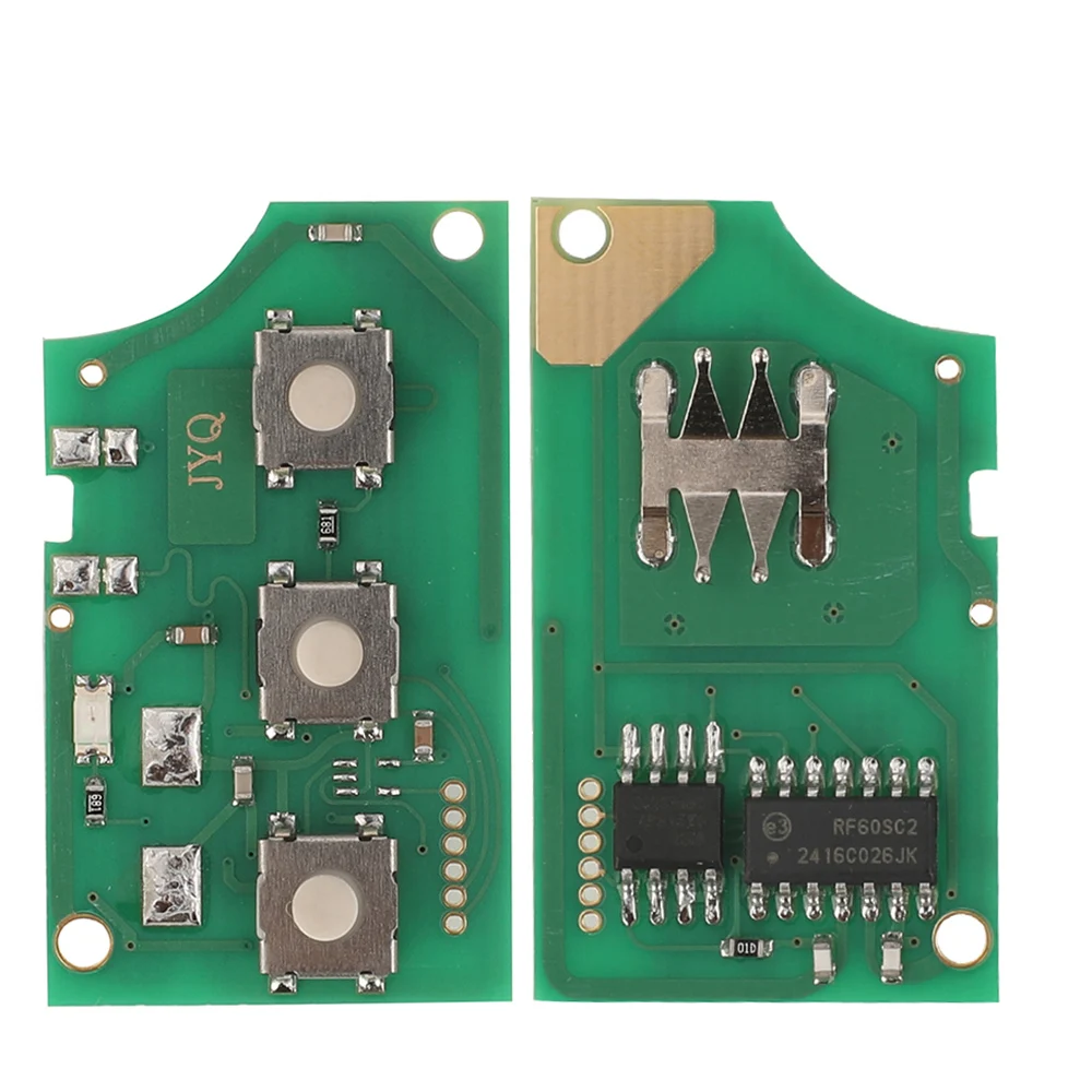 Jingyuqin 3 кнопки умный дистанционный автомобильный брелок 433 МГц ID48 4D 0837231 A/K для Audi A3