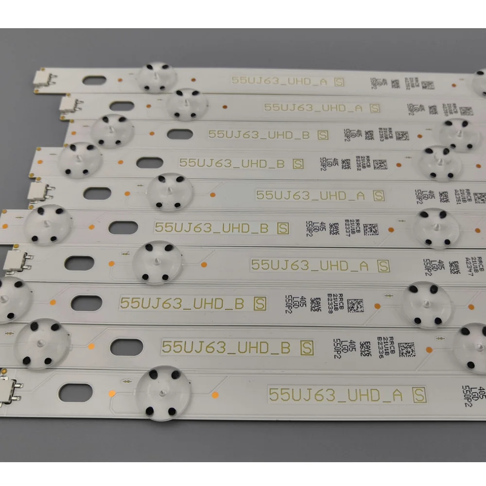 

LED backlight strip 8 LED for LG 55"TV Innotek 17Y 55INCH_B-TYPE SSC_55UJ630V 55UJ6300 55UJ634V 55UJ63 55LJ63_UHD_B 55LJ55_FHD_A