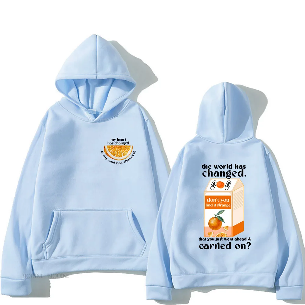 Noahh Kahann Stick сезон толстовки в стиле Харадзюку оранжевый сок графические для