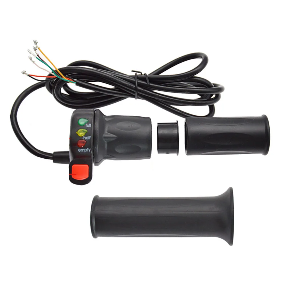 

E-Bike Parts Thumb Throttle 1 Pair 36/48V For E-bike Bicycle Scooter Shock Absorption Speed Control Easy To Carry