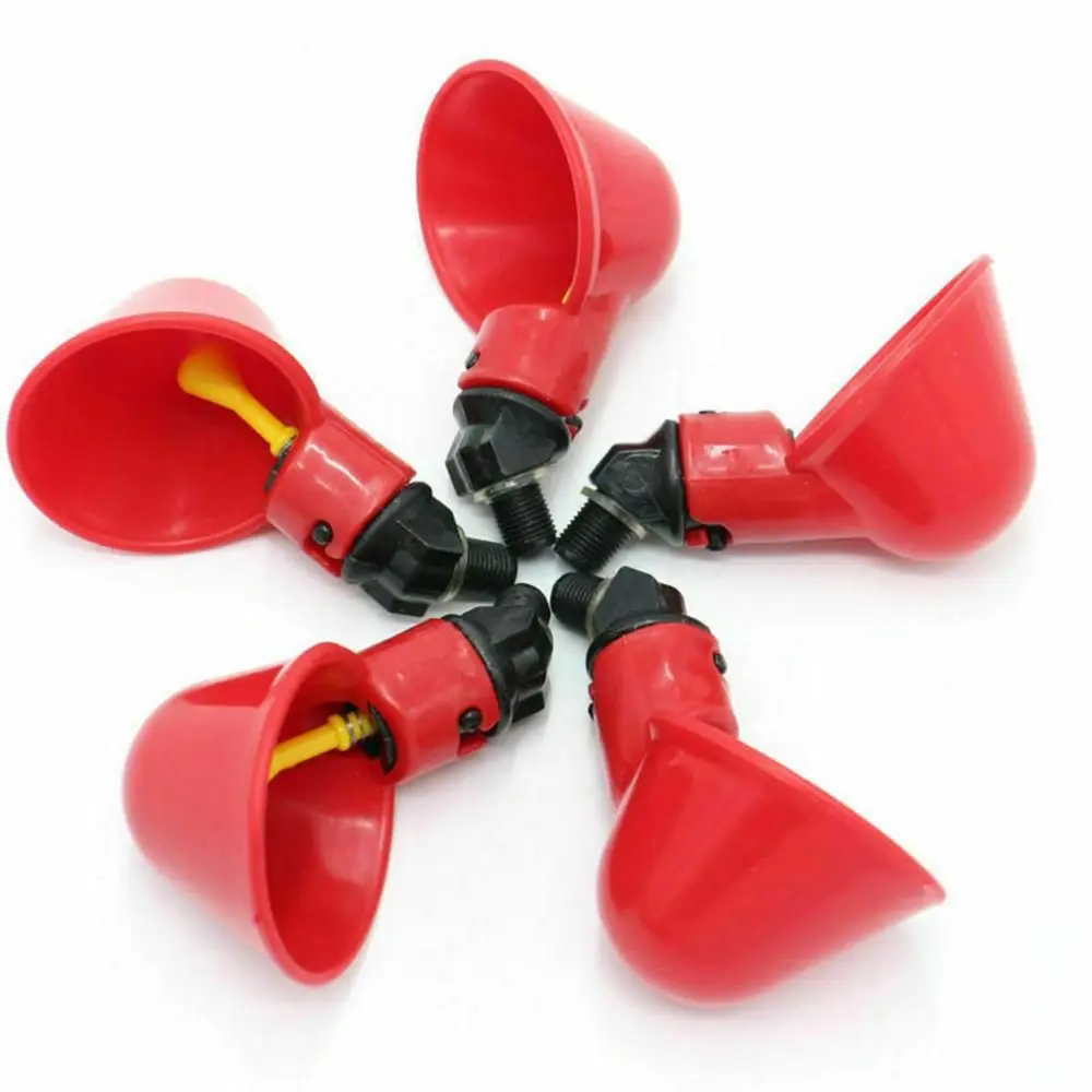 10/20 шт. пластиковые автоматические поилки для птицы