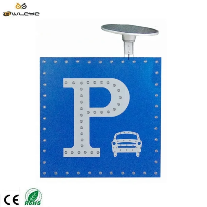 

LED long working time flash For highway square Solar traffic lights sign
