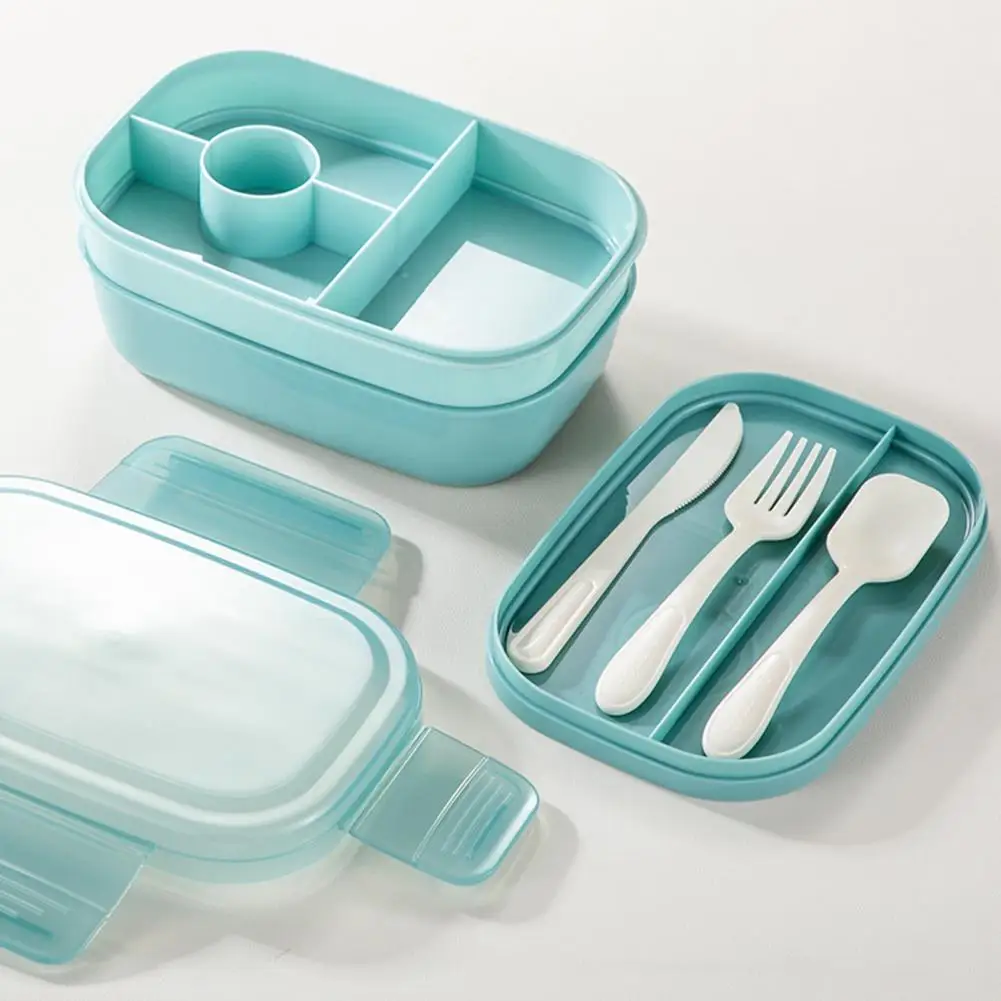 

Прочная Большая емкость, легко чистить, современный минималистичный дизайн, бэнто-бокс с посудой