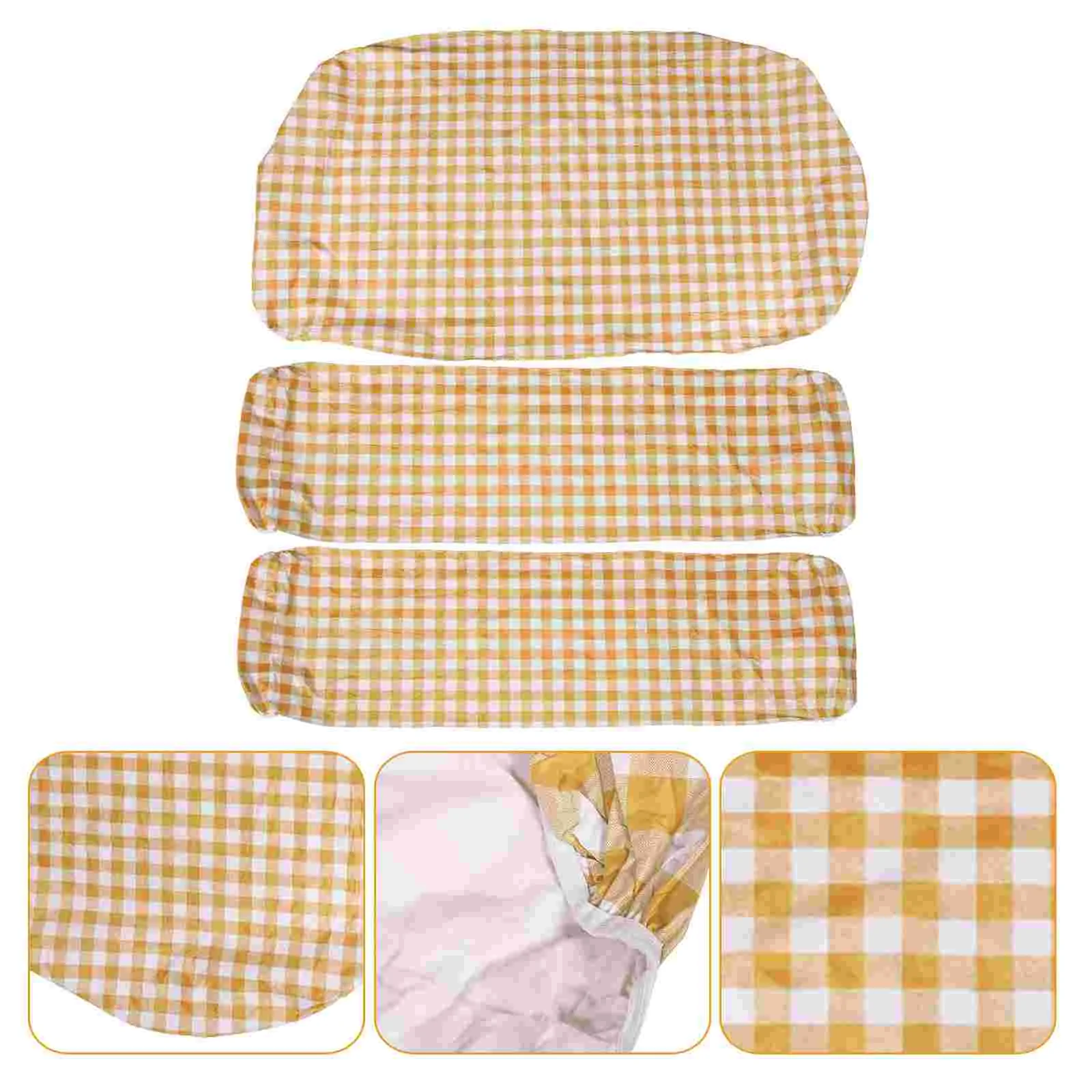 

1 Set Home Outdoor Table Cover Rectangular Camping Tablecloth With Bench Cover