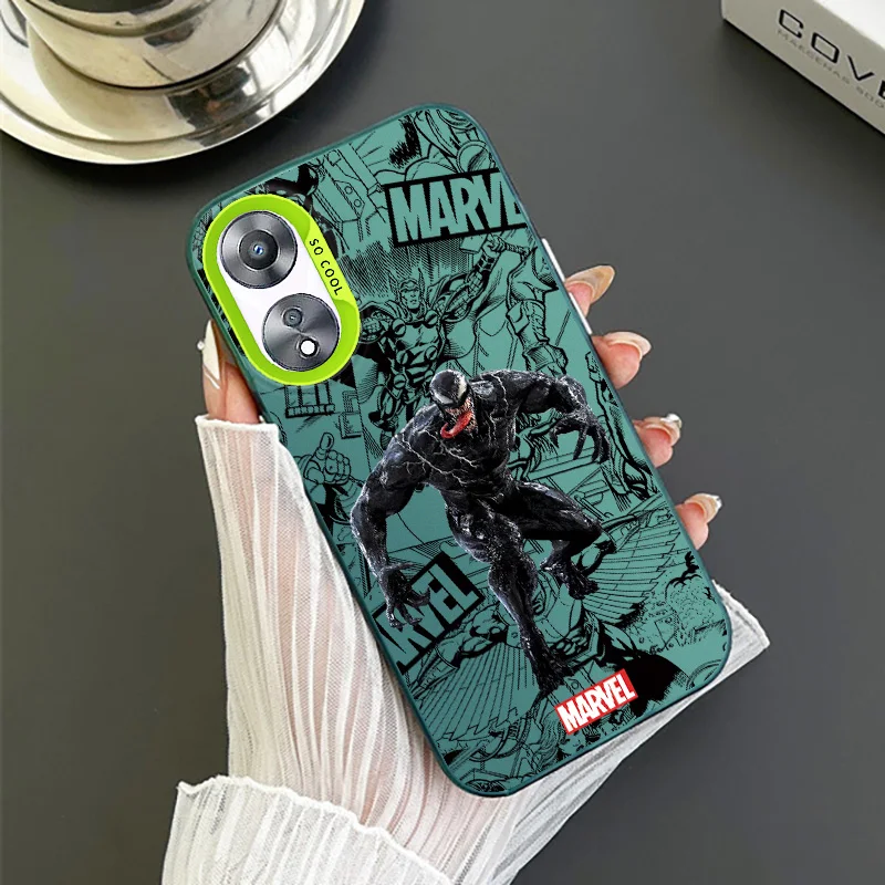 Marvel Venom Colorful Phone Case For OPPO Realme 13 12 11 10 9i 8i 6i 5i 5S Narzo 20A 10A Pro Plus Funda Cover Shell Capa