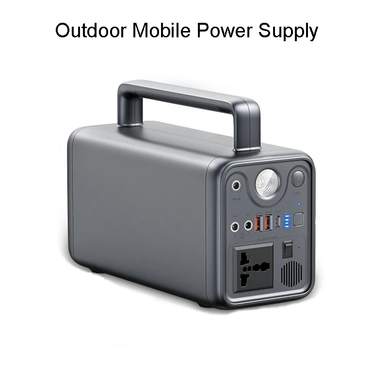 

72000 MAH Outdoor Mobile Power Supply Solar Generator Portable Inverter USB For Outdoor Camping