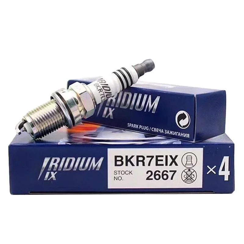 Фото Иридиевая свеча зажигания 2667 BKR7EIX для Volkswagen CC Golf EOS Jetta Passat Audi A3 A4 A5 A6 Q3 Q5 R8 TT Nissan Sunny Almera Serena №1