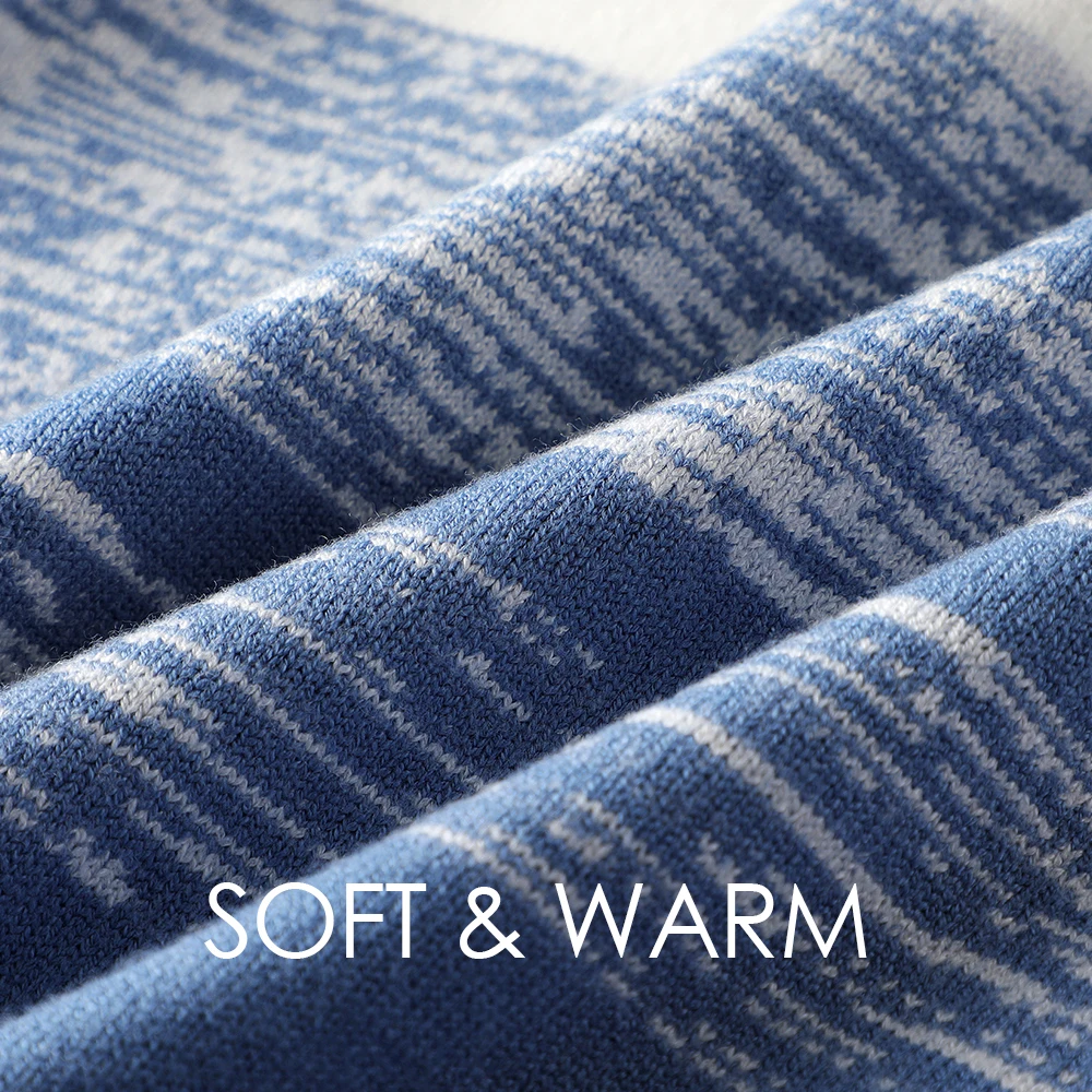 Men 2023 Autumn Winter Casual Brand New Warm Sweater Pullovers Turn Down Shirt Collar Men Knit Pattern Outfits Sweater Coat Men