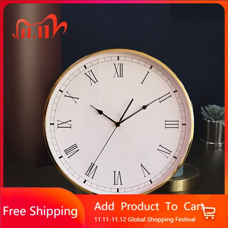 

Large Decorative Digital Wall Clock Modern Design Mechanic The Kitchen Wall Clock for Living Room Unusual Horloge Home Decor