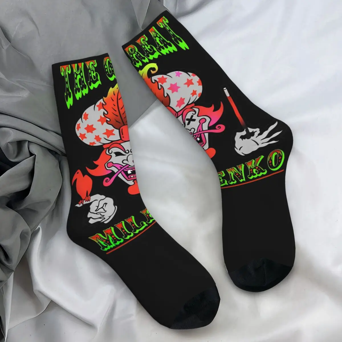 Носки Insane Clown Posse Juggalo в стиле хип-хоп современные чулки зимние антибактериальные
