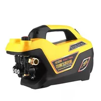 1500W Pressure Regulating Car Washer 220V Water Gun High-power Cleaning Machine Grab Brush Water Pump Portable Car Wash pump