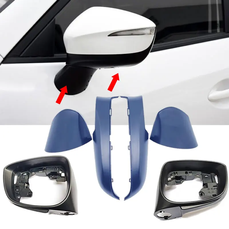 

Car Side Mirror Lower Cover Rearview mirror Housing Frame For Mazda CX-5 2015 2016 For Mazda CX-3 2016 2017 2018 2019