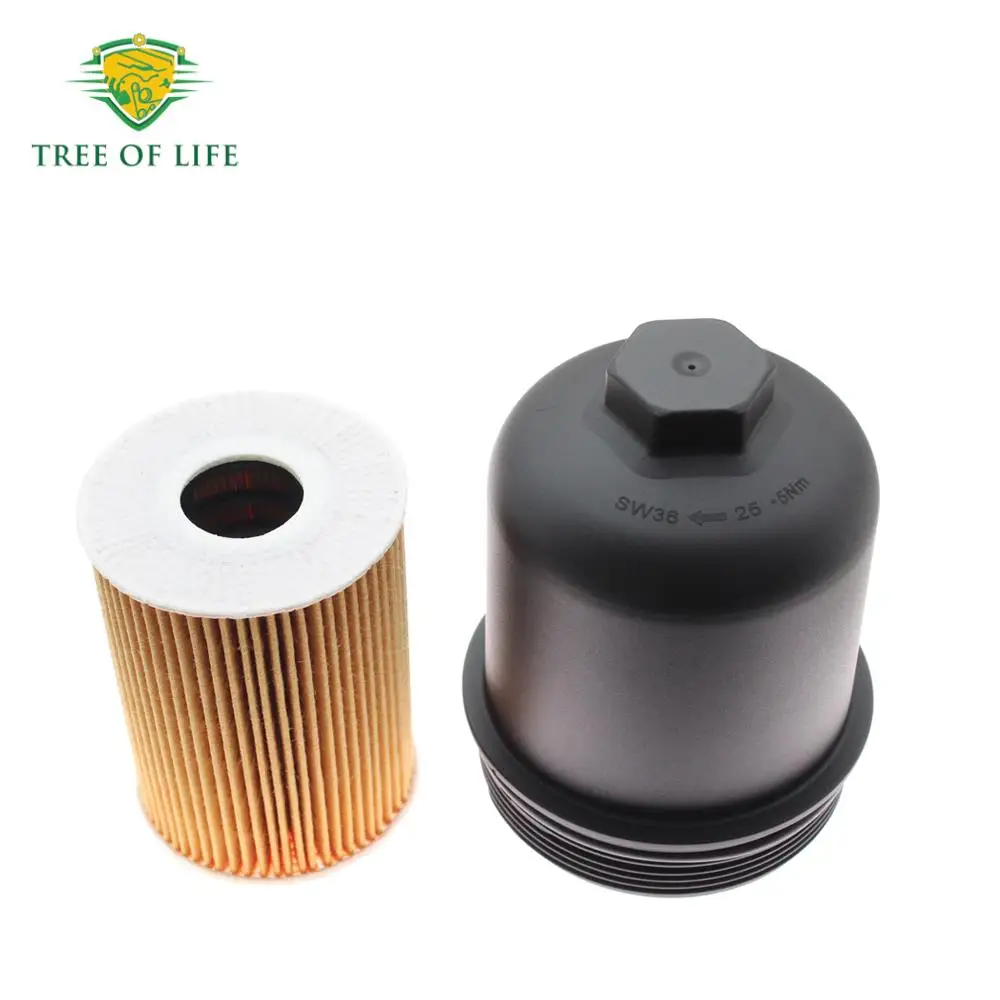 Крышка корпуса масляного фильтра двигателя 94610702275 Для Porsche Macan 3.6L 3.0L 2015 2016 2017 2018