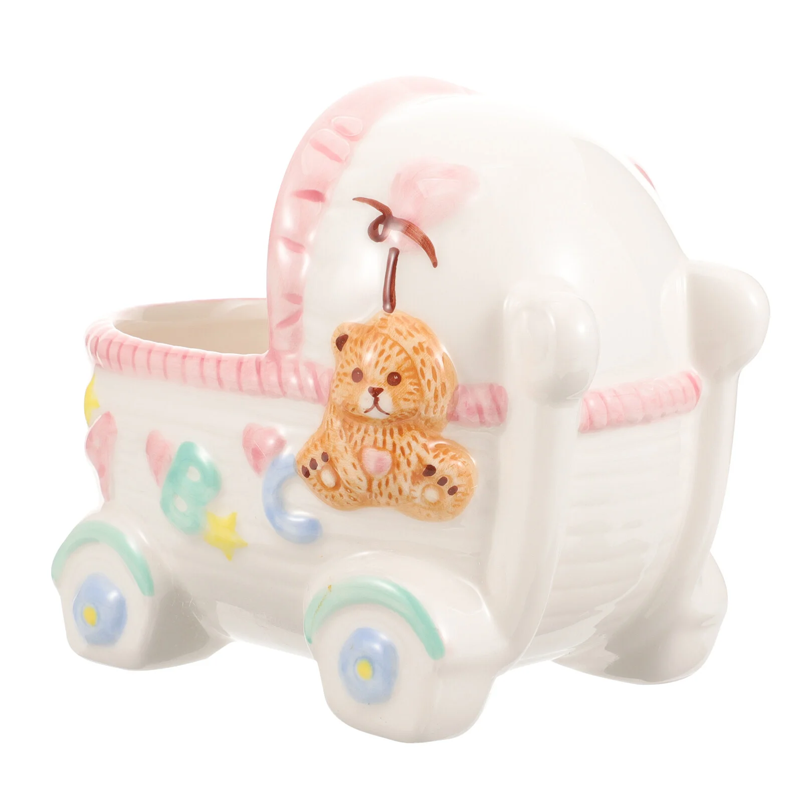 

Small Ceramic Small Storage Shelvesation Storage Container Jewelry Cartoon Decorative Holder Cute