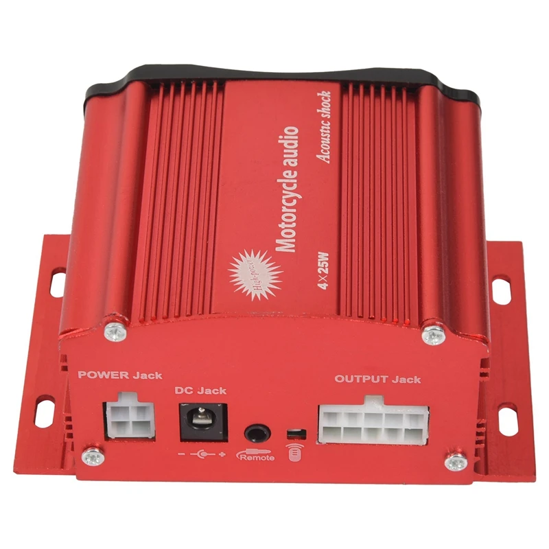 3-дюймовые мотоциклетные водонепроницаемые Bluetooth колонки 4-канальный усилитель Mp3