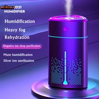 large capacity home air humidifier usb ultrasonic cool mist maker with led light 1000ml heavy fog aroma diffuser umidificador