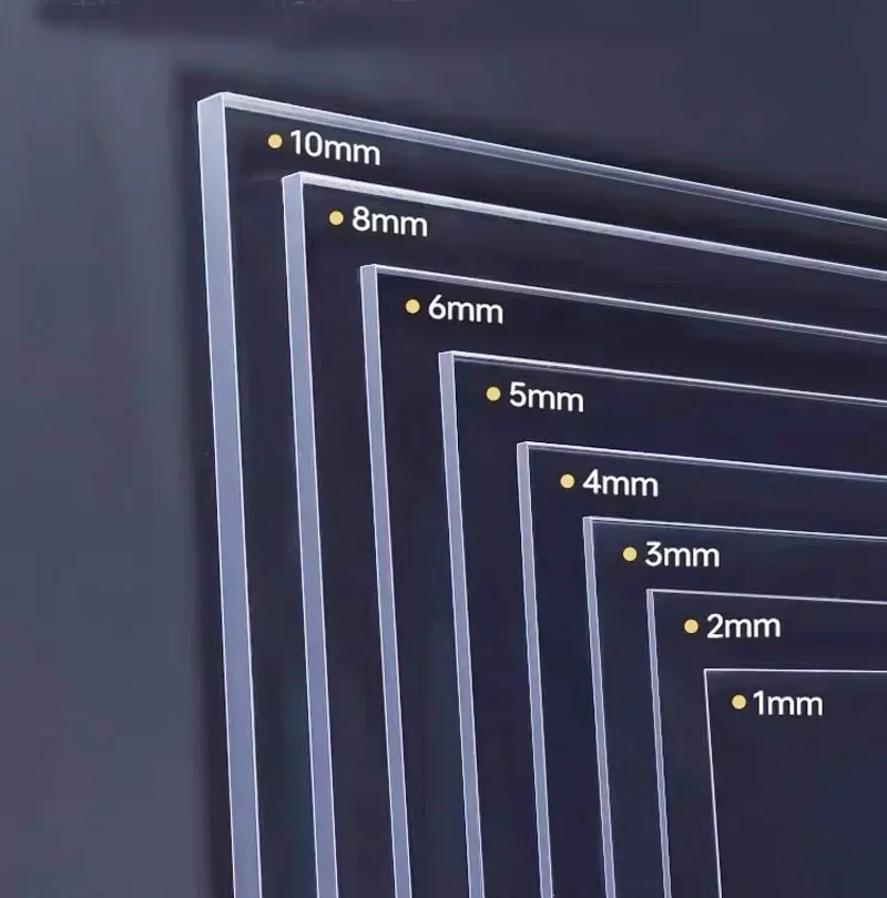 1 шт. поликарбонатная пластина для ПК высокопрозрачный пластиковый лист твердая