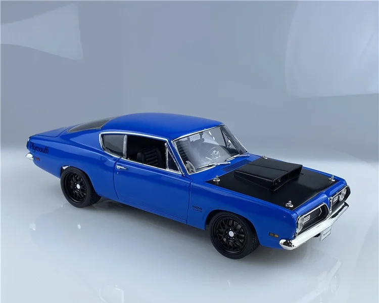 ACME 1:18 для Плимута барракуды уличного истребителя 1968 сплав полностью открытый
