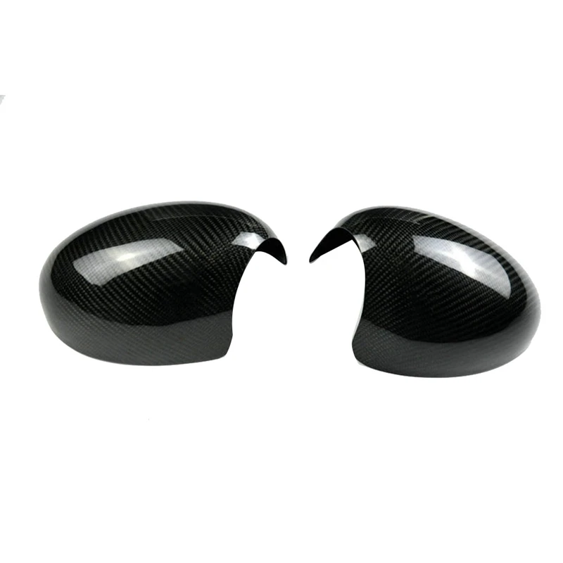 Автомобильная зеркальная крышка из настоящего углеродного волокна для BMW Mini Cooper