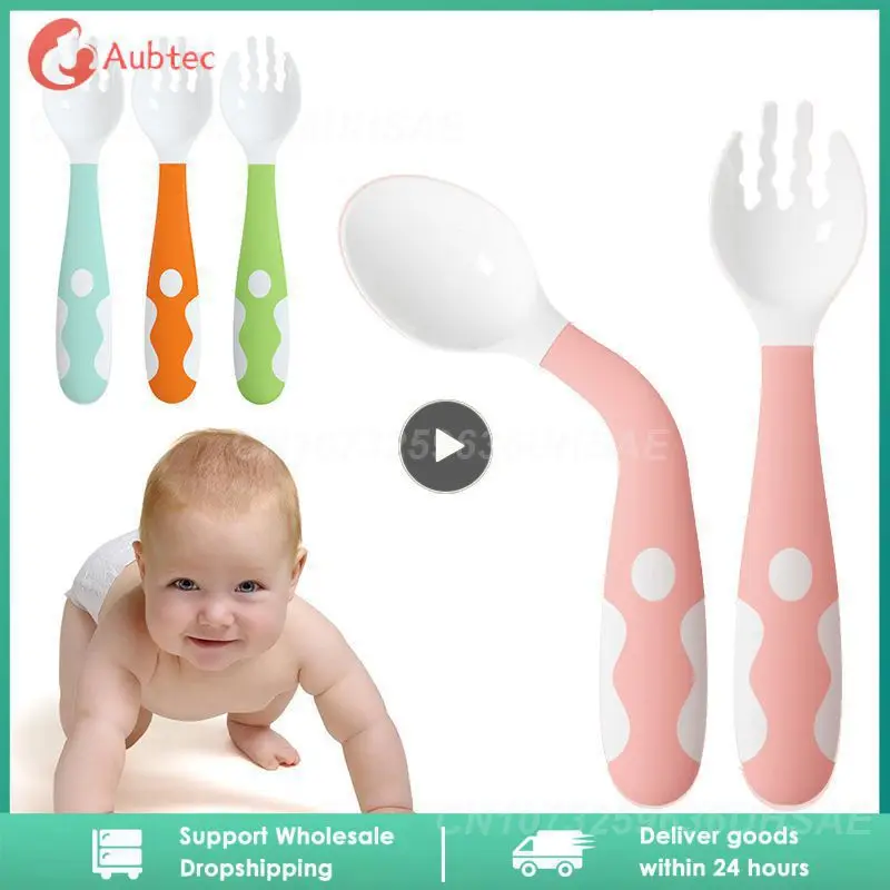 

Ложка-вилка силиконовая для кормления детей, 1 комплект