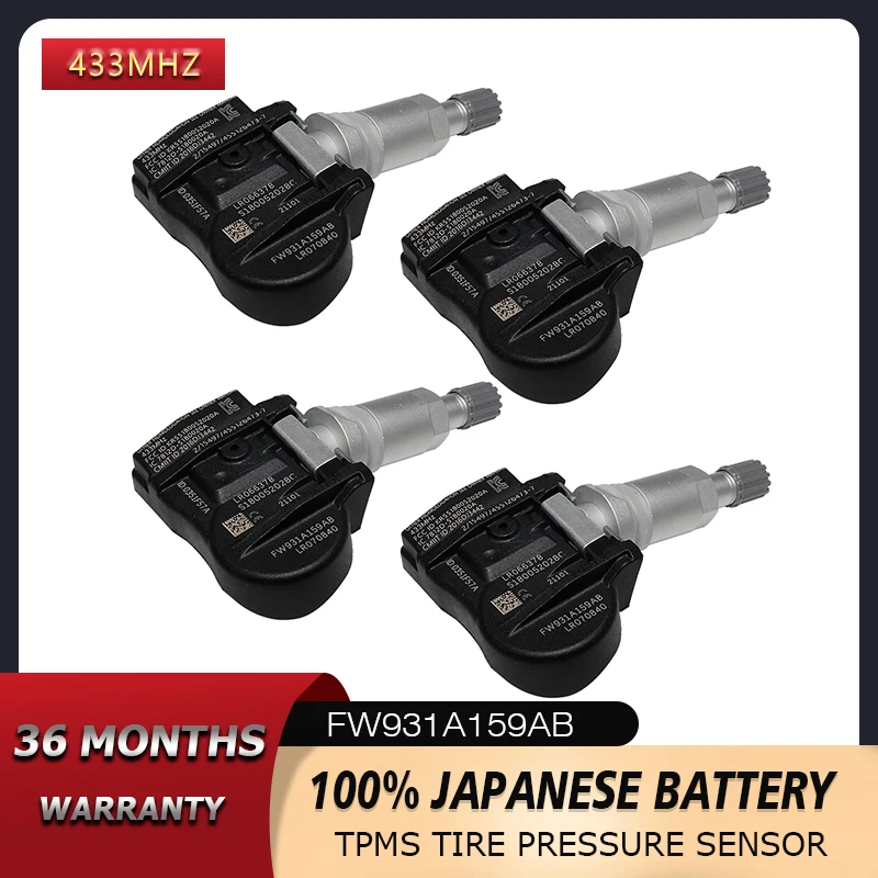 TPMS для Land Rover Range Rover Sport для JAGUAR F-TYPE Coupe 433 МГц датчик давления в шинах FW931A159AB LR066378 LR058023 LR031712