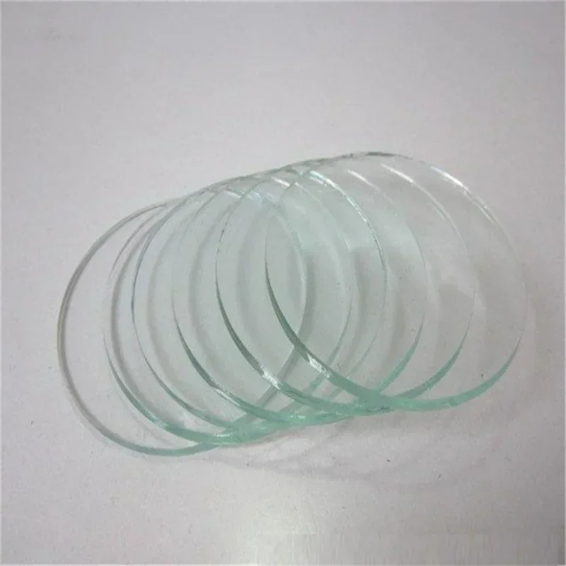 Круглая прозрачная плоская стеклянная линза 80 мм 82 85 88 90 97 с высоким