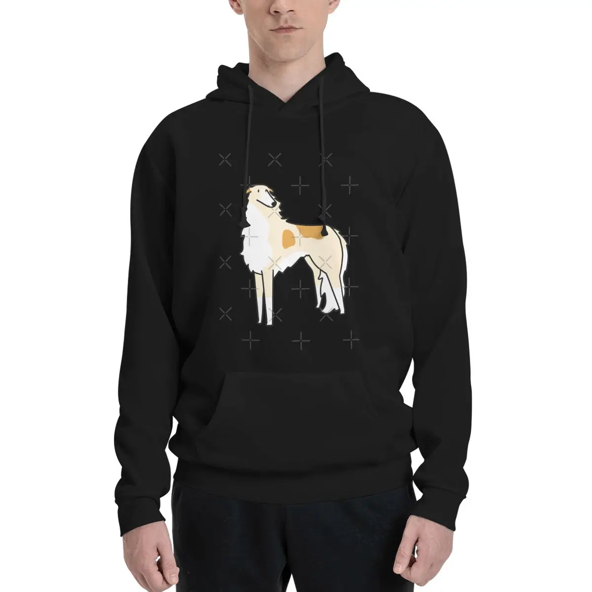 Толстовки с капюшоном Borzoi толстовки в стиле аниме мужские