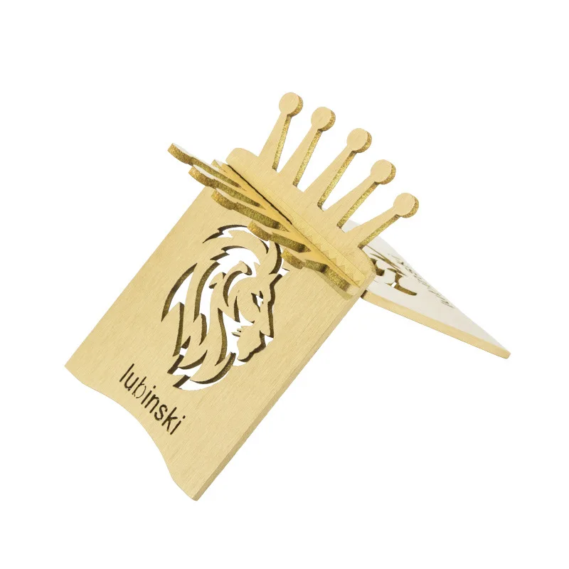 Держатель пепельницы для сигар гаджеты медный складной карман портативный