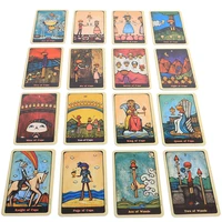 78 pcsbox delos tarot oracle cards game read fate year tarot card board game