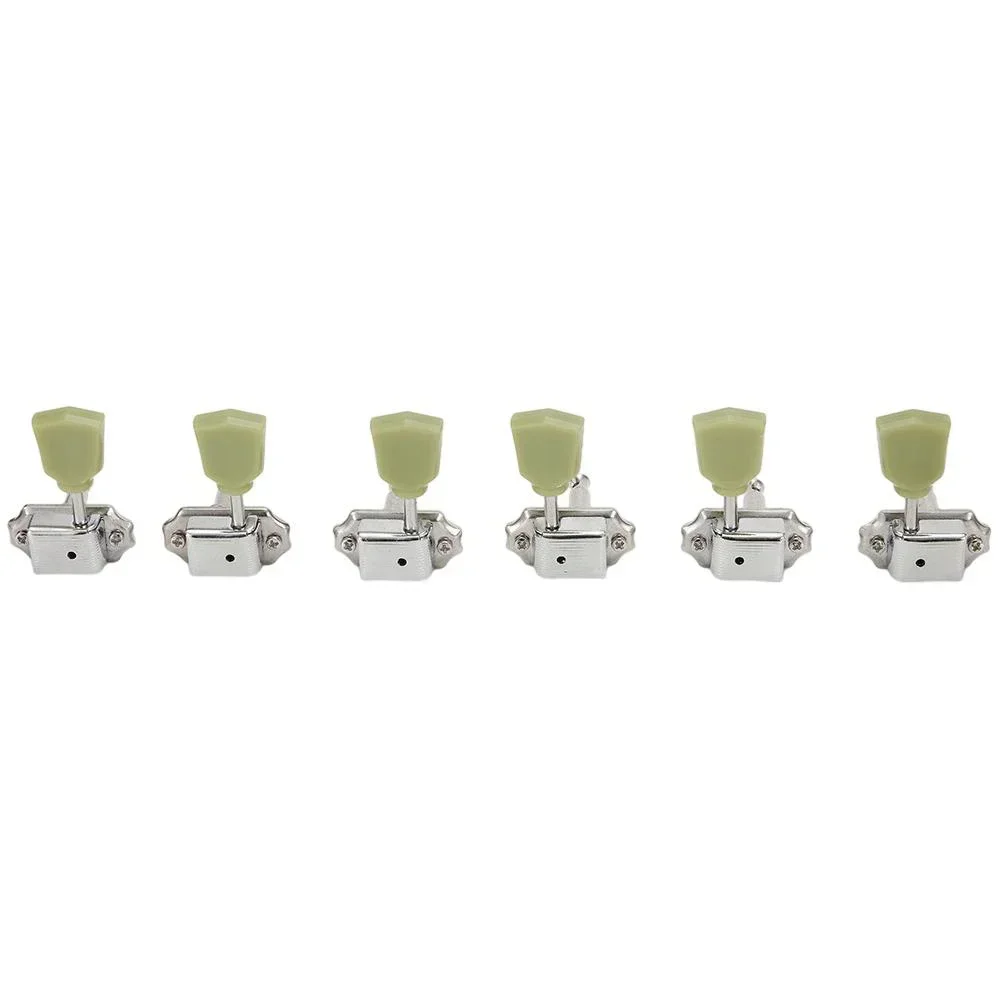 Левые Гитарные тюнеры металлические детали правые 6 шт. аксессуары для головки