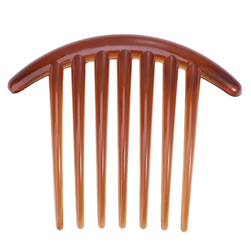 Расческа для волос с начесом объемный хвост заколки вставки 7 зубцами заколка