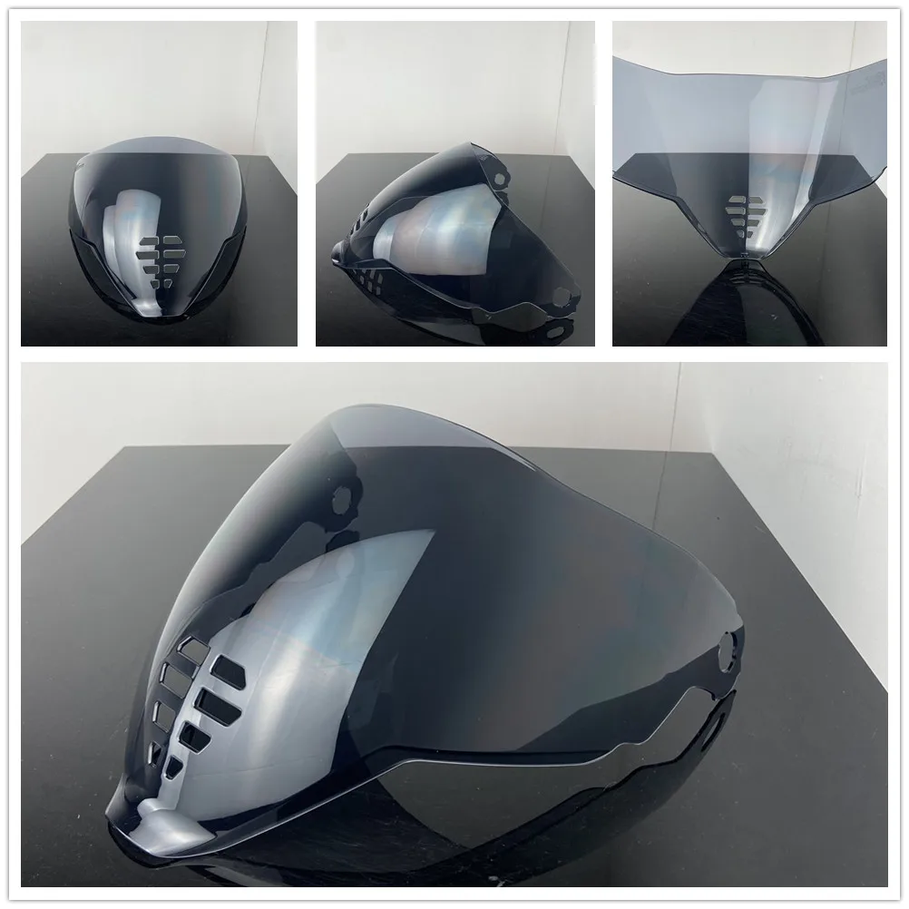 Фото Мотоциклетный шлем щиток для ICON AIRFLITE IC06 воздушный шлем козырек анти-УФ пылезащитный ветрозащитный экран линзы аксессуары для шлема №4