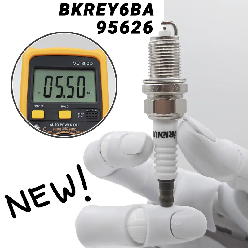 4/20шт 101905626 Платиновая свеча зажигания для Audi A1 A3 VW Passat Golf Seat Skoda Polo Octavia Fabia BKREY6BA 95626