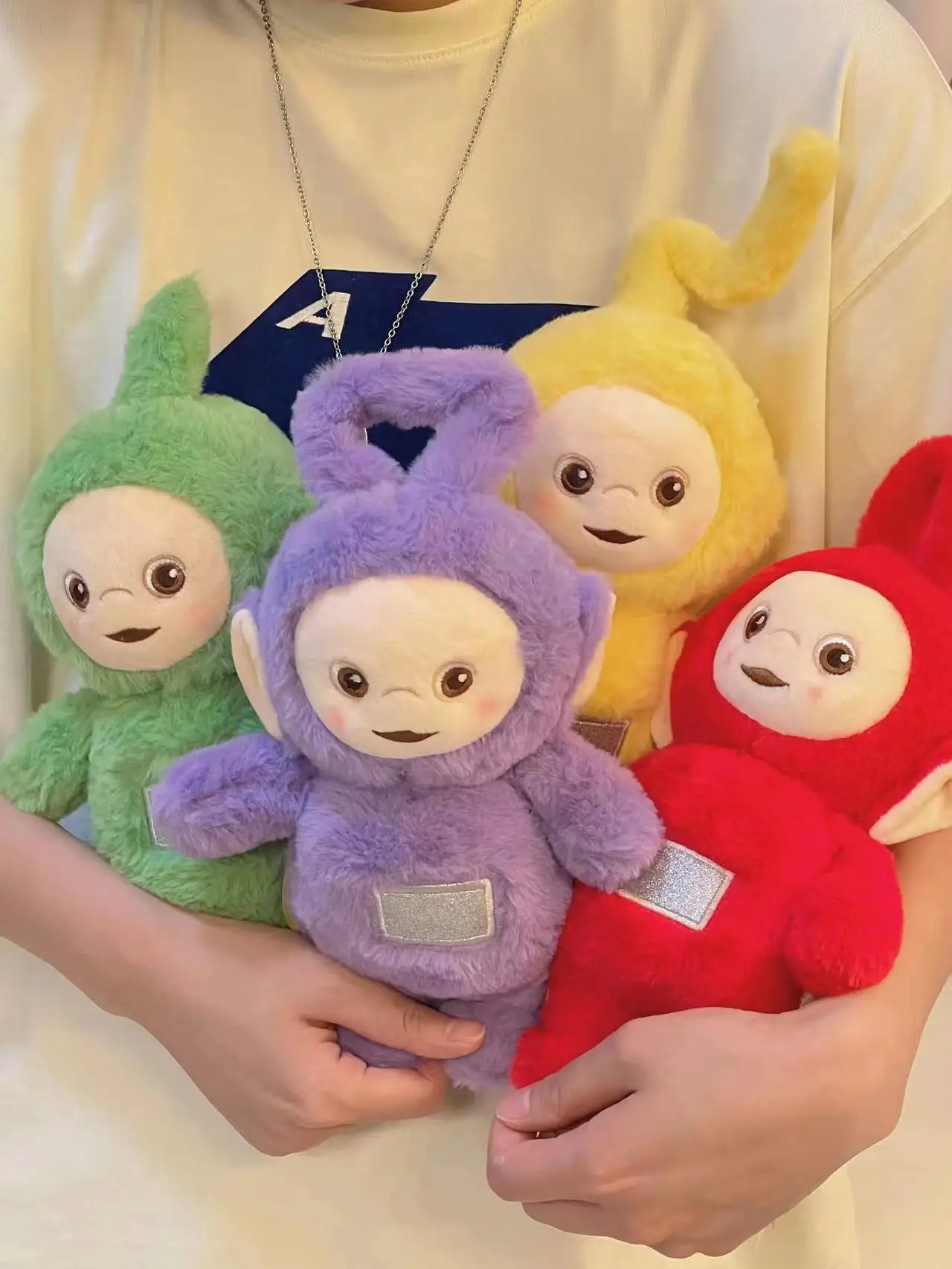 

20 см Лидер продаж, Детская кукла Teletubbies, мультяшный фильм, плюшевые игрушки, диван, рюкзак, украшение для дома, день рождения, Рождество, подар...