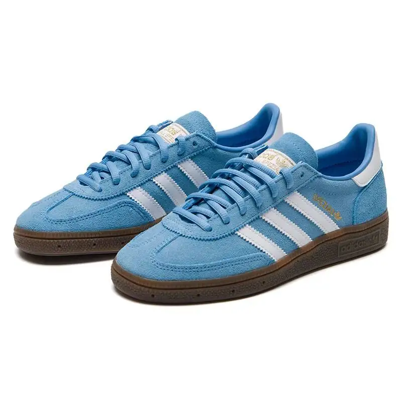 Фото Кроссовки Adidas Unisex Classic Handball Spezial, ретро-модные повседневные кроссовки с тройным логотипом Trefoil BD7632 BD7633 №2