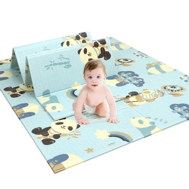 

Foldable Baby Play Mats Xpe Puzzle Mat Educational Children's Carpet Double-side Climbing Pad Kids Rug Activitys Games Toys