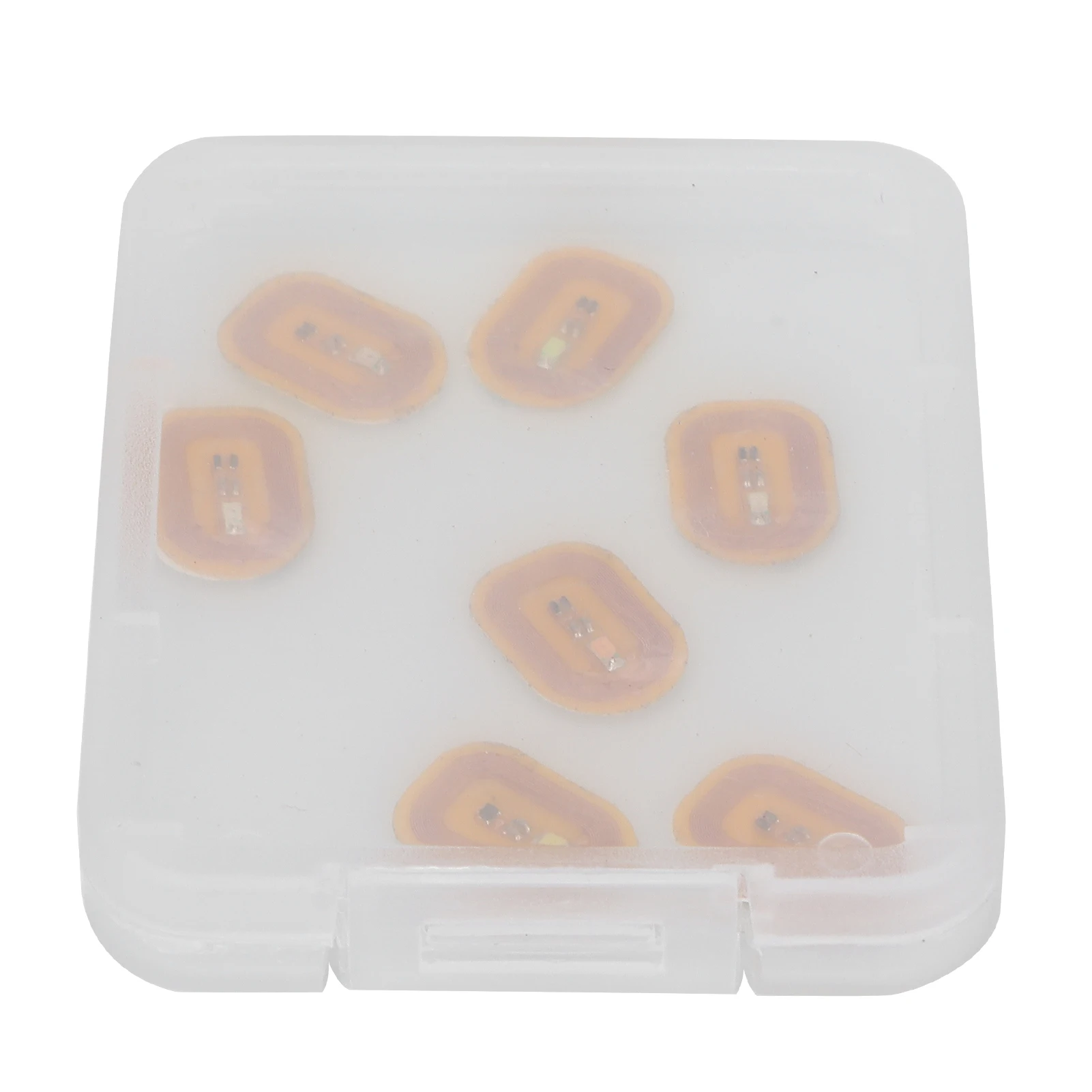 

7pcs NFC Lighting Nail Art Stickers Different Colors Self Adhesive Intelligent Nail Stickers