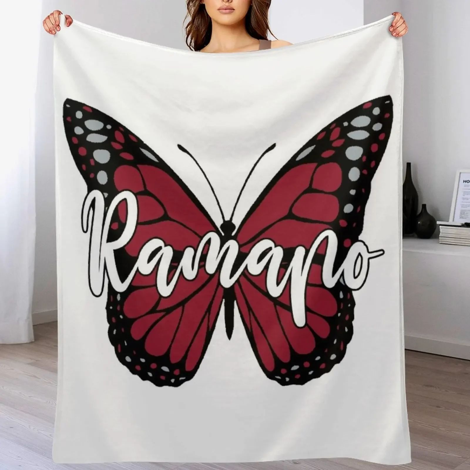 Фланелевое одеяло Ramapo с бабочкой