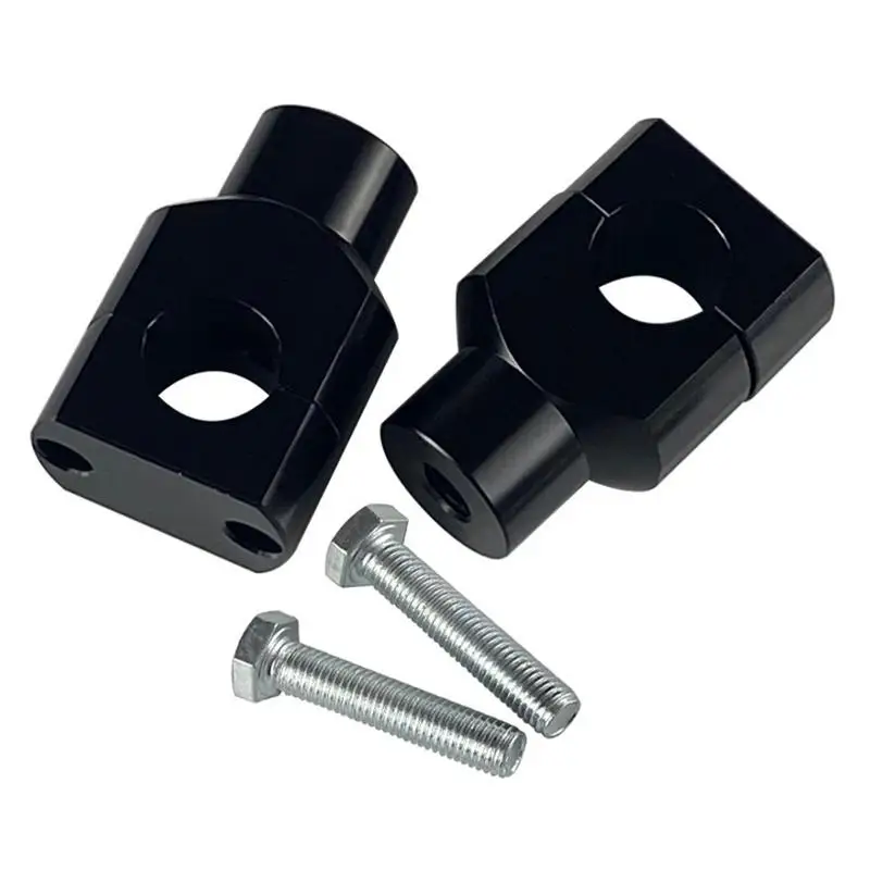 

Handlebar Pressure Code Block Aluminum Alloy Black Handlebar Riser Anti-Rust Handlebar Mount Extension Block For