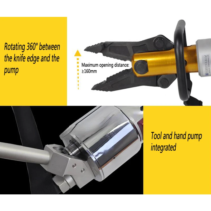 1 шт. универсальные гидравлические щипцы 63 МПа