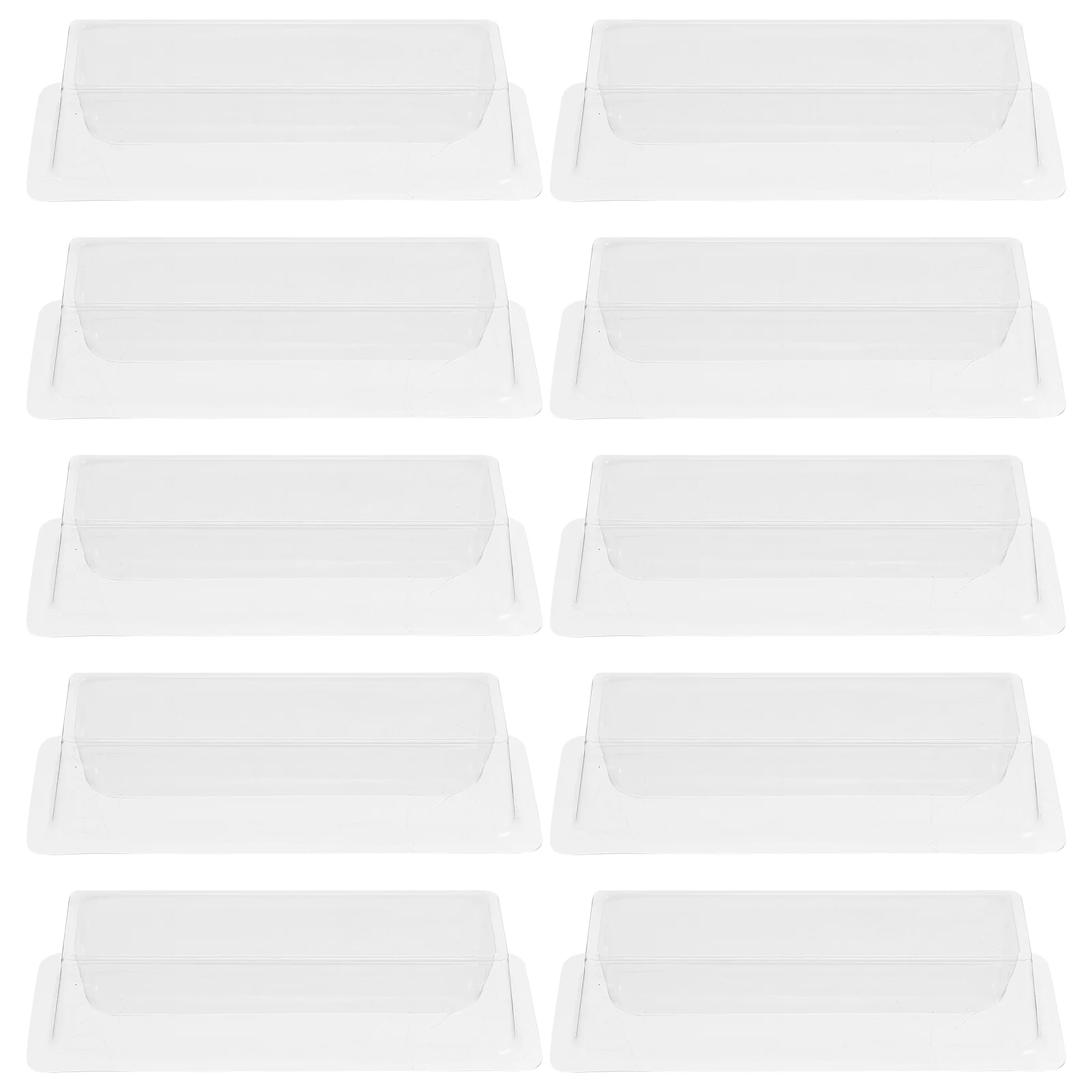 

20 Pcs Container Disposable Sample Tank Clear Shot Plastic Liquid Transfering Slots