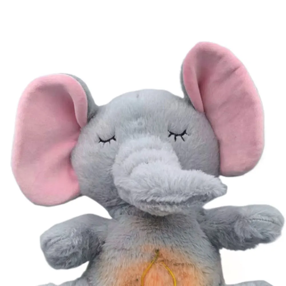 Мягкая игрушка для новорожденных с музыкальными лампочками