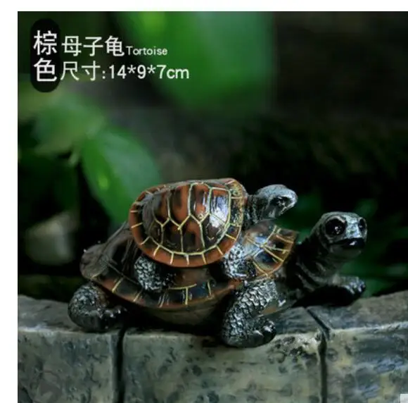 

Things Animals and turtles on display in pond garden resin Fish tank decorated resin sculpture decoration crafts statue